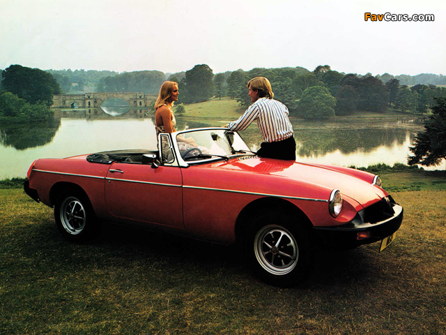 MGB Roadster 1974–80 wallpapers (640 x 480)