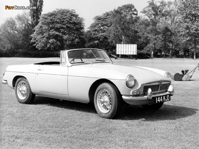 Photos of MGB Roadster 1962–67 (640 x 480)