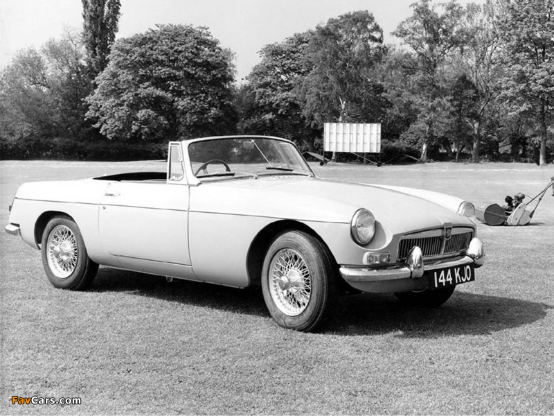 Photos of MGB Roadster 1962–67 (800 x 600)