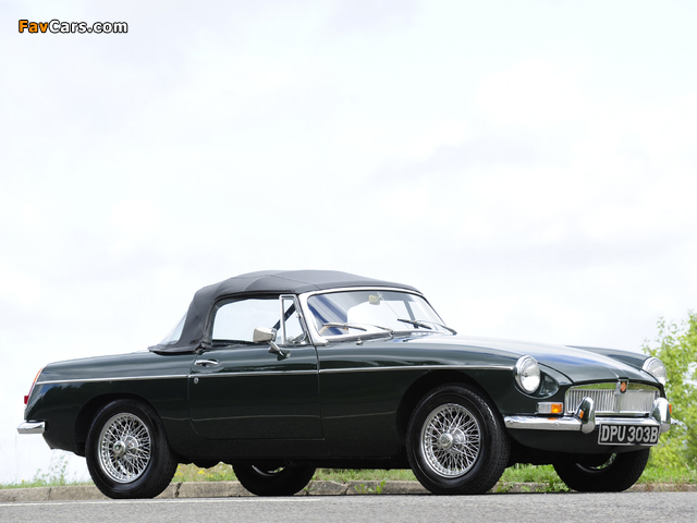 Pictures of MGB Roadster 1962–67 (640 x 480)