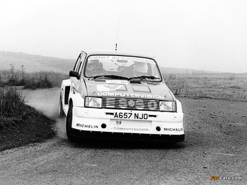 Photos of MG Metro 6R4 Group B Rally Car Prototype 1983 (800 x 600)