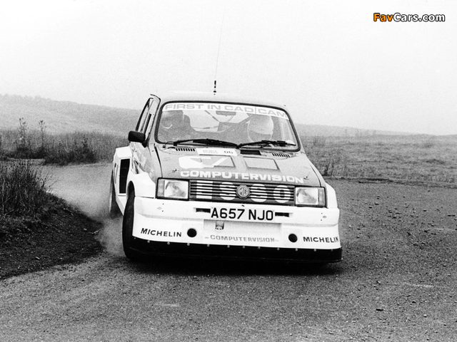 Photos of MG Metro 6R4 Group B Rally Car Prototype 1983 (640 x 480)
