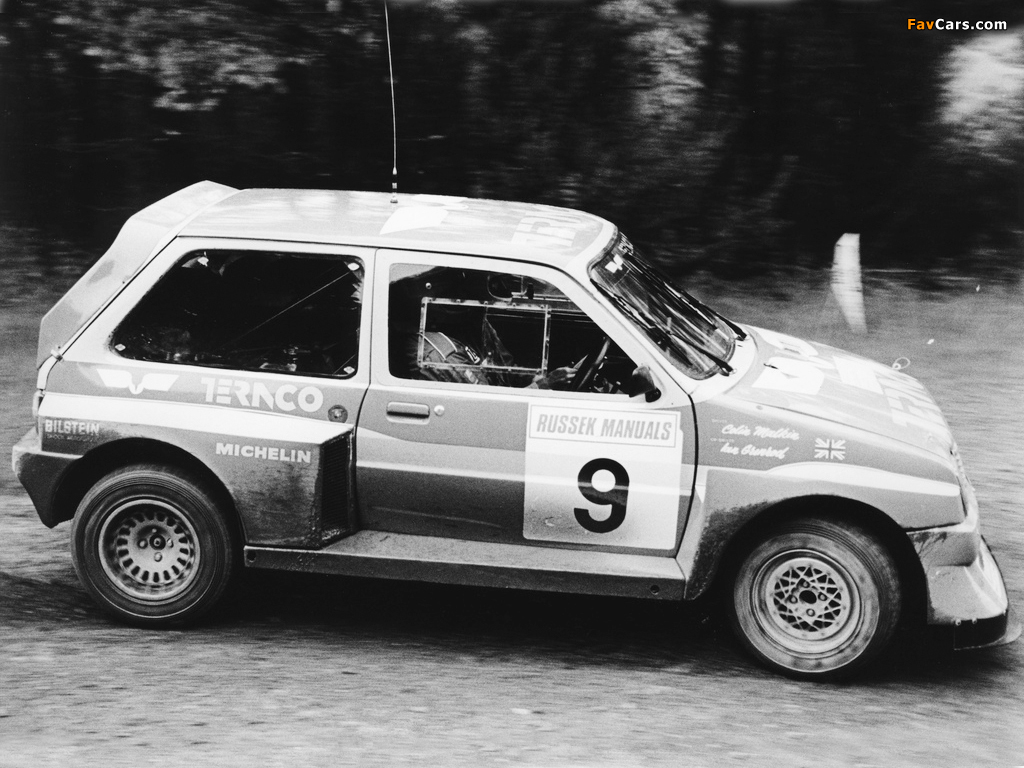 Pictures of MG Metro 6R4 Group B Rally Car Prototype 1983 (1024 x 768)