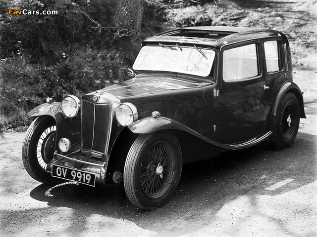 MG KN Magnette Saloon 1932–35 pictures (640 x 480)