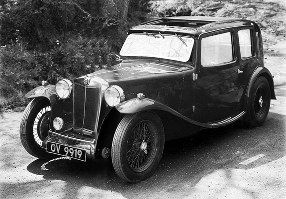 MG KN Magnette Saloon 1932–35 pictures