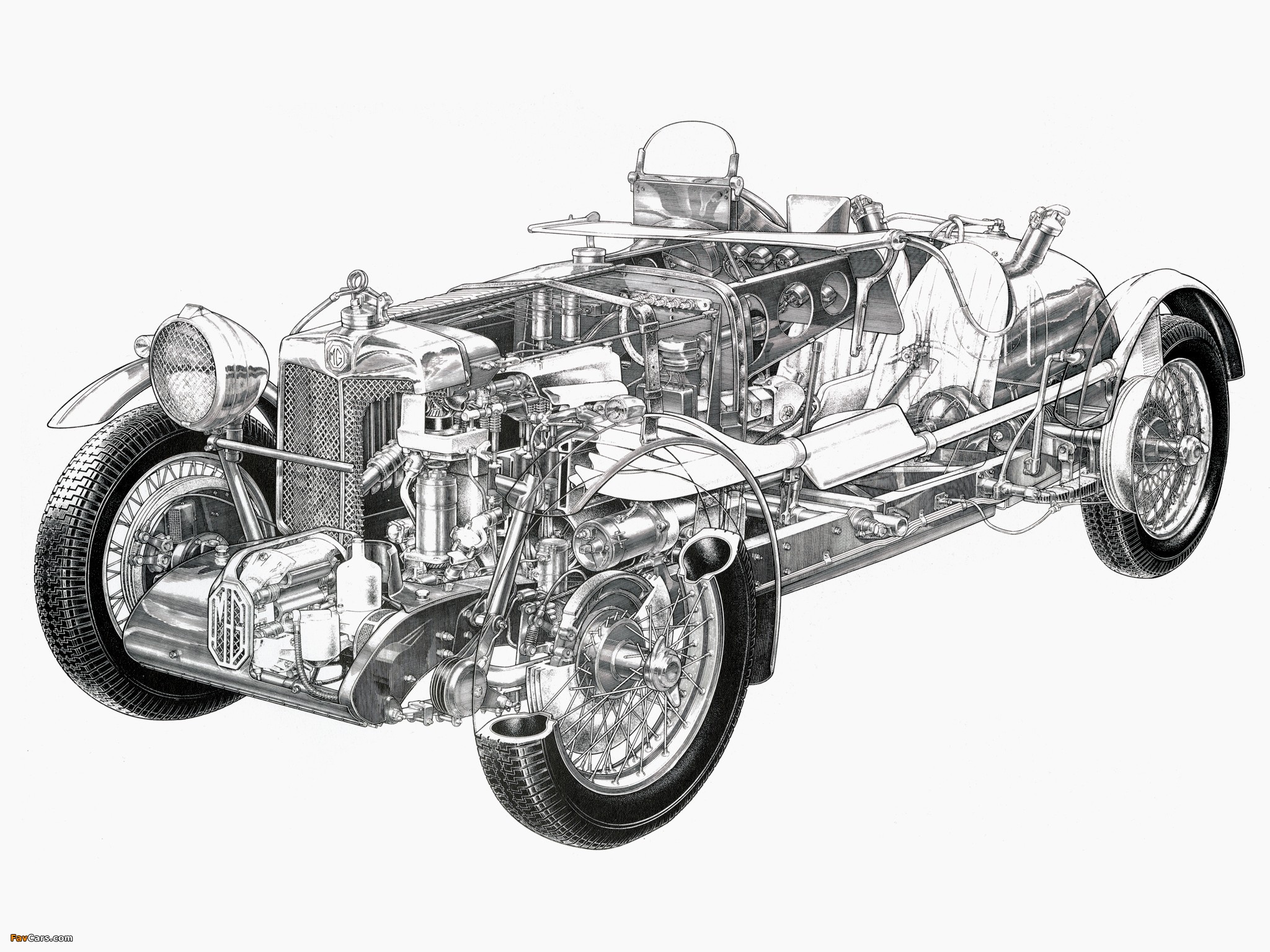 Photos of MG K3 Magnette 1933–34 (2048 x 1536)