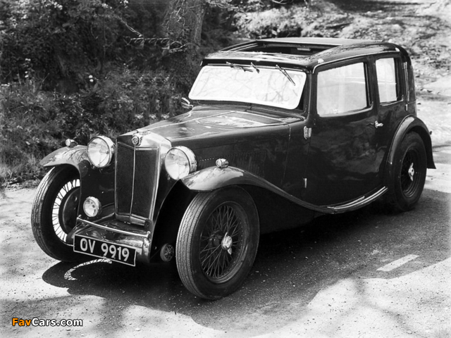 Pictures of MG KN Magnette Saloon 1932–35 (640 x 480)