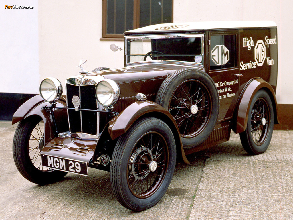 MG M-Type High Speed Service Van 1931 images (1024 x 768)
