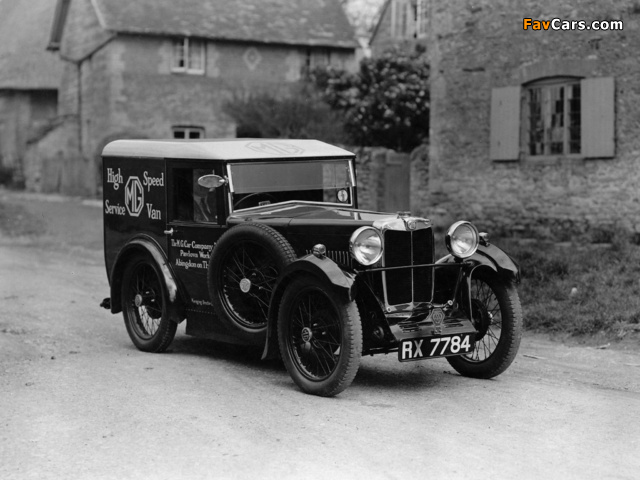 MG M-Type High Speed Service Van 1931 photos (640 x 480)