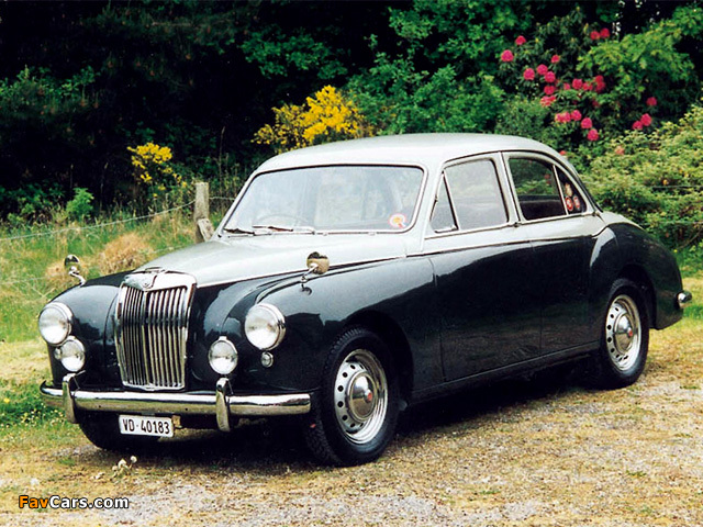Images of MG Magnette (ZB) 1956–58 (640 x 480)
