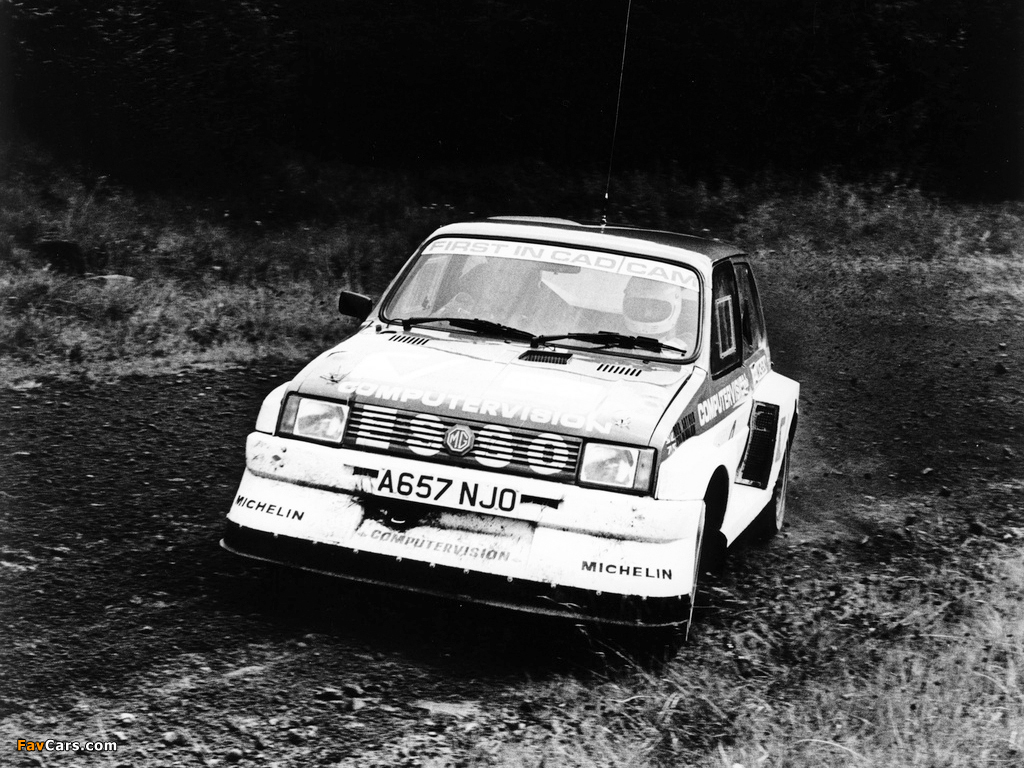 Images of MG Metro 6R4 Group B Rally Car Prototype 1983 (1024 x 768)