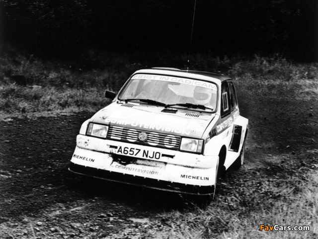 Images of MG Metro 6R4 Group B Rally Car Prototype 1983 (640 x 480)