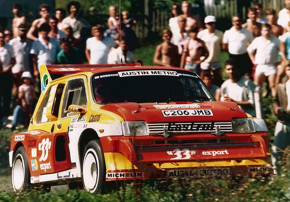 Images of MG Metro 6R4 Group B Rally Car 1985–86