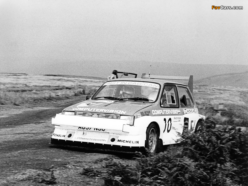 MG Metro 6R4 Group B Rally Car Prototype 1983 wallpapers (800 x 600)