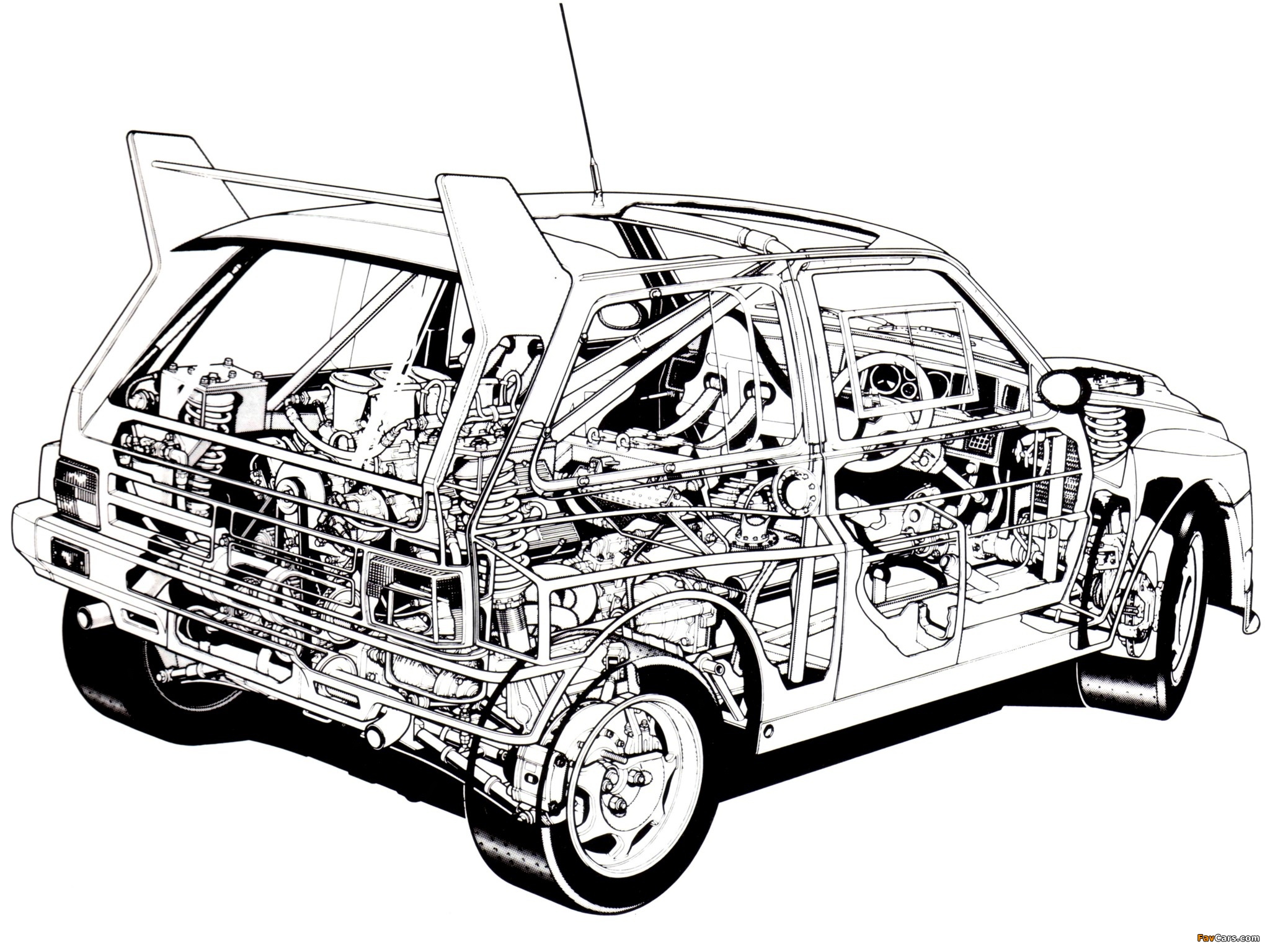 MG Metro 6R4 Group B Rally Car 1984–86 photos (2048 x 1536)