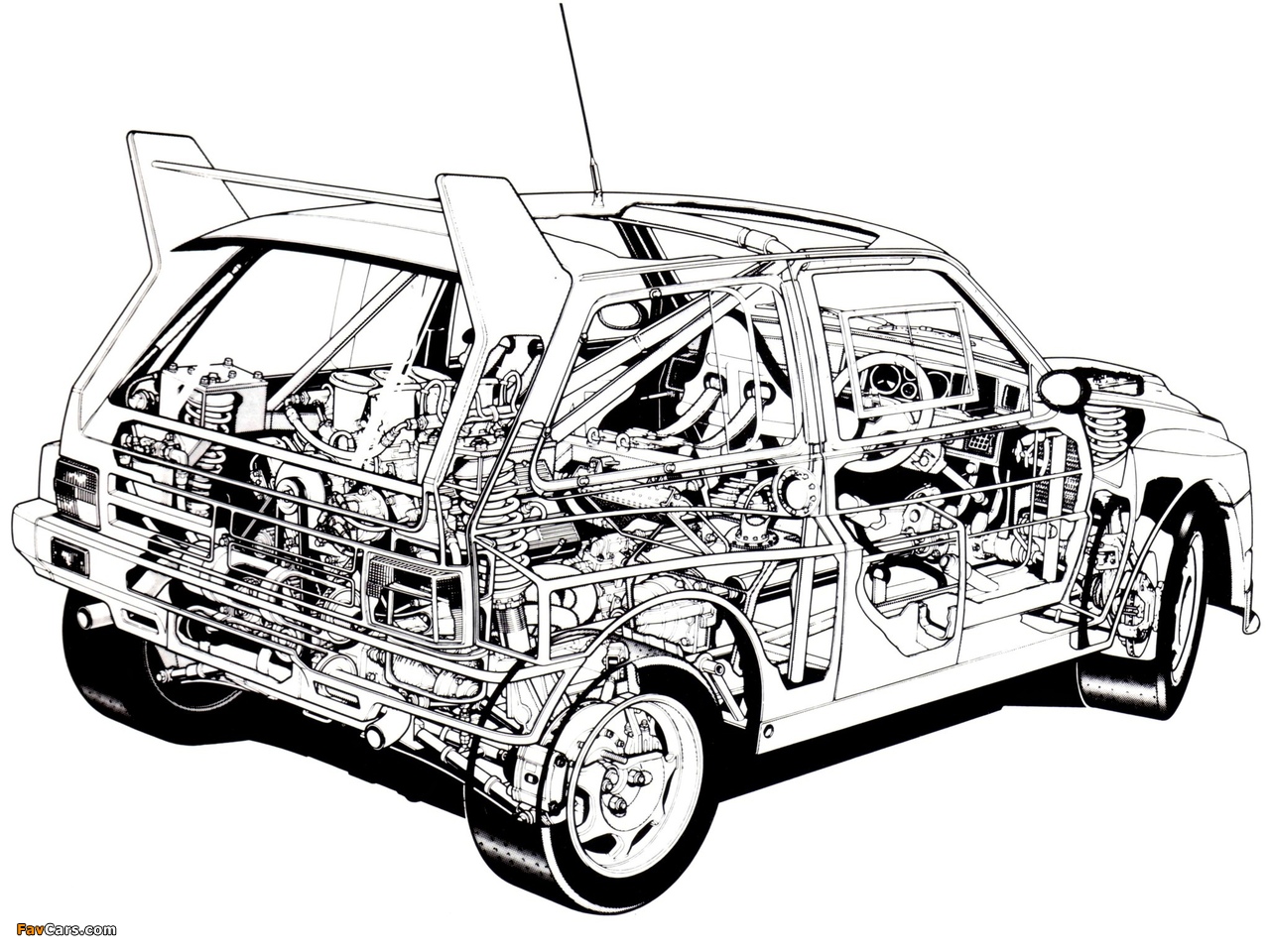MG Metro 6R4 Group B Rally Car 1984–86 photos (1280 x 960)