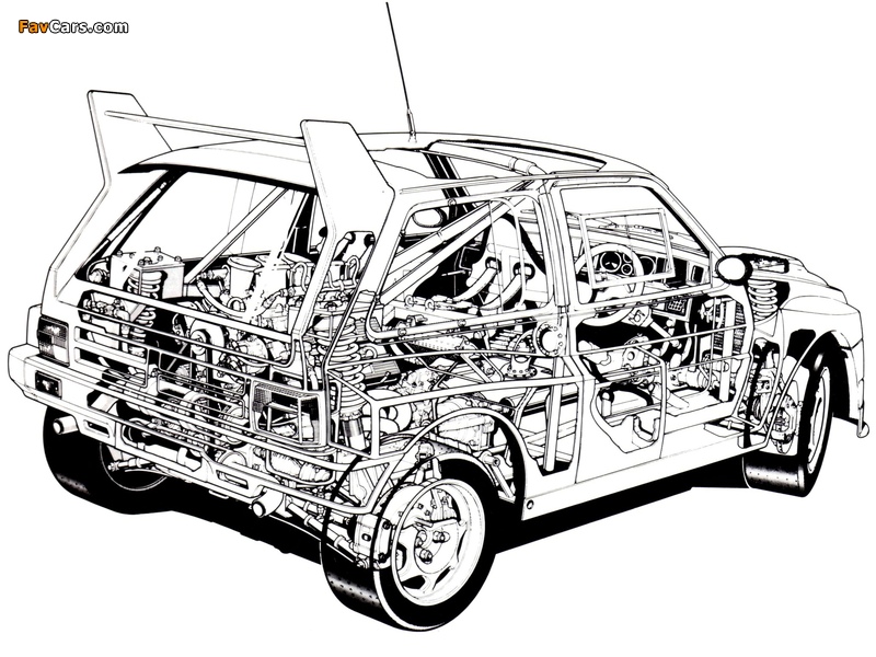 MG Metro 6R4 Group B Rally Car 1984–86 photos (800 x 600)