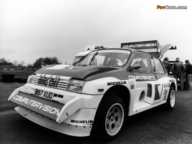 MG Metro 6R4 Group B Rally Car 1984–86 wallpapers (640 x 480)