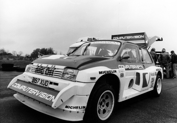 MG Metro 6R4 Group B Rally Car 1984–86 wallpapers