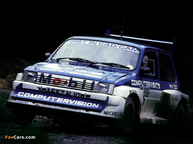 MG Metro 6R4 Group B Rally Car 1985–86 images (640 x 480)