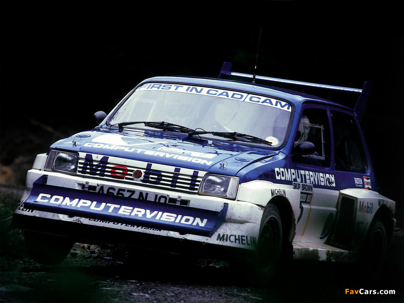 MG Metro 6R4 Group B Rally Car 1985–86 images (800 x 600)