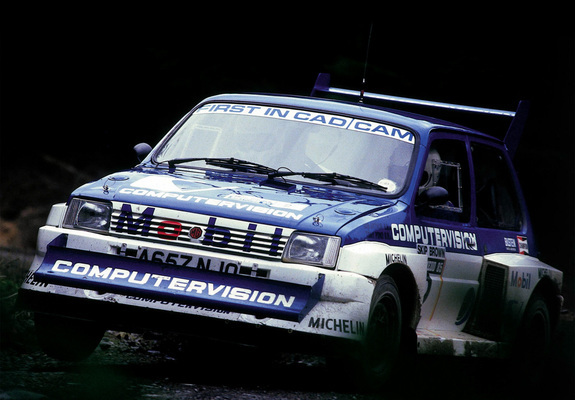 MG Metro 6R4 Group B Rally Car 1985–86 images