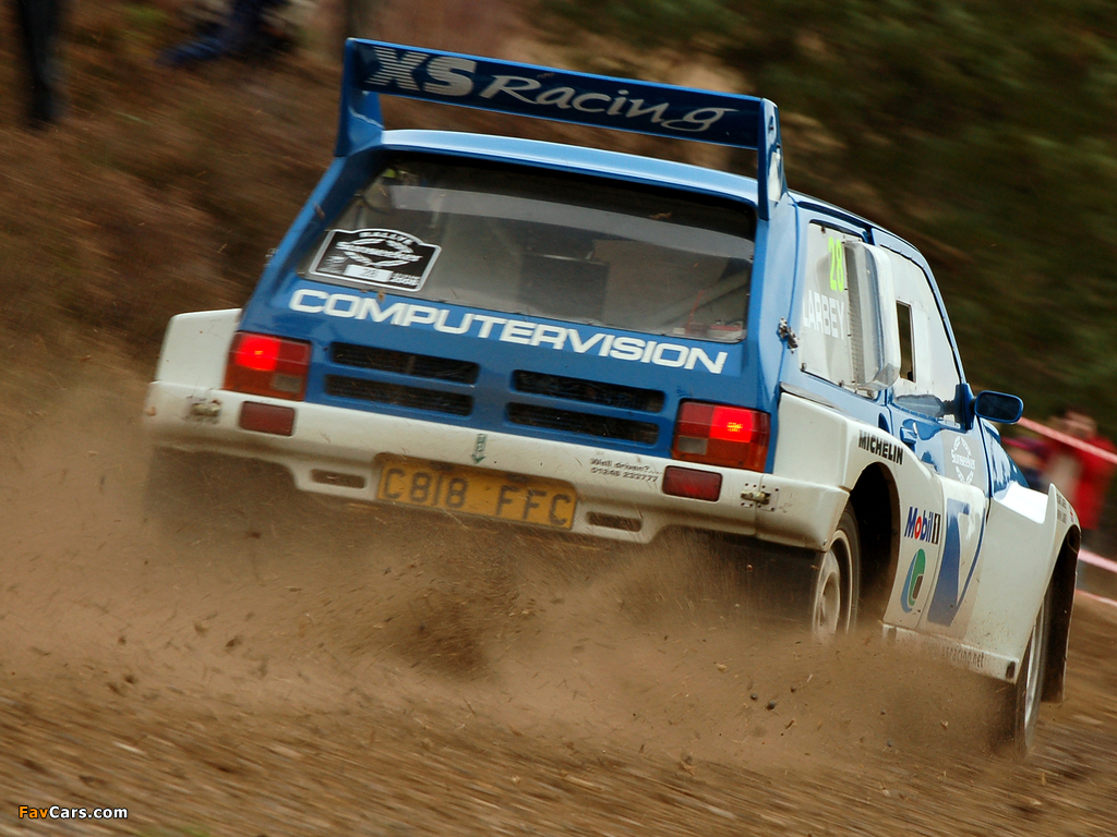 MG Metro 6R4 Group B Rally Car 1985–86 photos (1024 x 768)