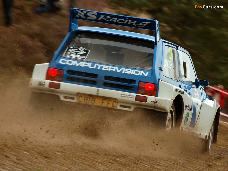 MG Metro 6R4 Group B Rally Car 1985–86 photos (800 x 600)