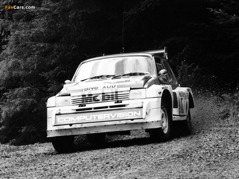 MG Metro 6R4 Group B Rally Car 1985–86 pictures (800 x 600)