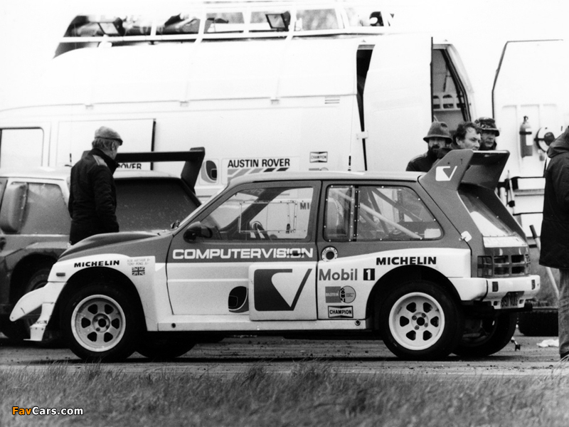 MG Metro 6R4 Group B Rally Car 1985–86 pictures (800 x 600)
