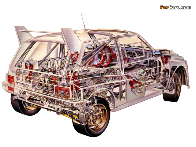 MG Metro 6R4 Group B Rally Car 1985–86 pictures (640 x 480)