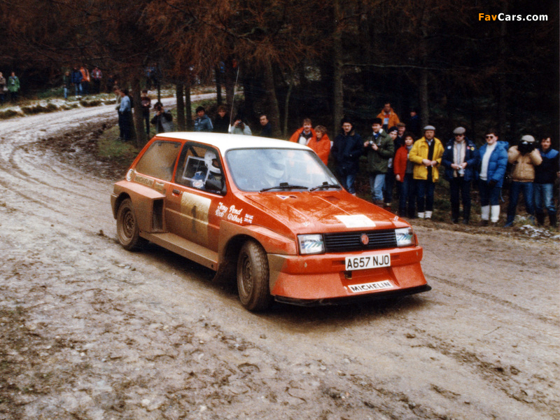 Pictures of MG Metro 6R4 Group B Rally Car Prototype 1983 (800 x 600)