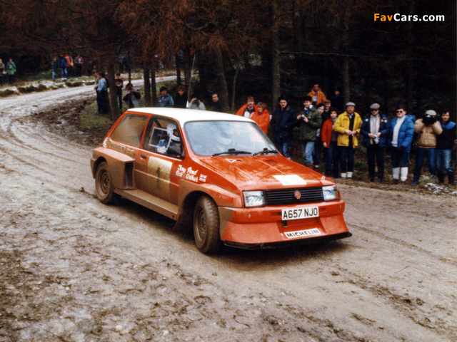 Pictures of MG Metro 6R4 Group B Rally Car Prototype 1983 (640 x 480)