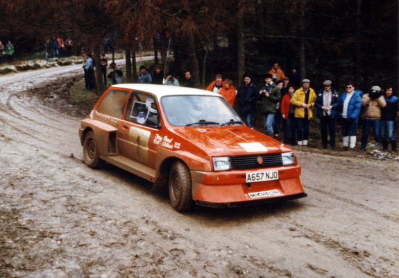 Pictures of MG Metro 6R4 Group B Rally Car Prototype 1983
