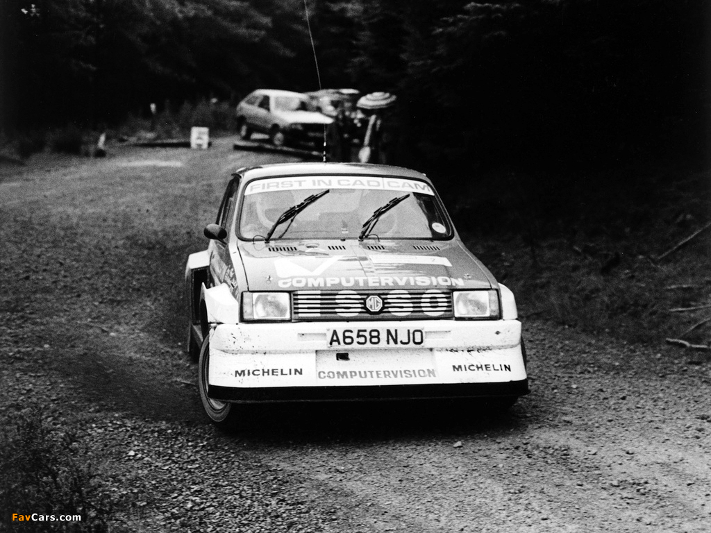 MG Metro 6R4 Group B Rally Car Prototype 1983 wallpapers (1024 x 768)