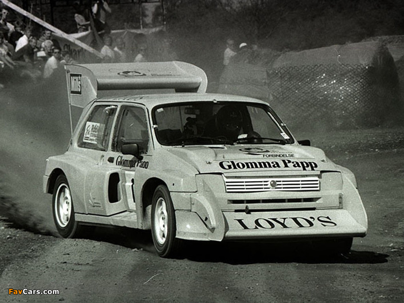 MG Metro 6R4 Group B Rally Car 1984–86 wallpapers (800 x 600)