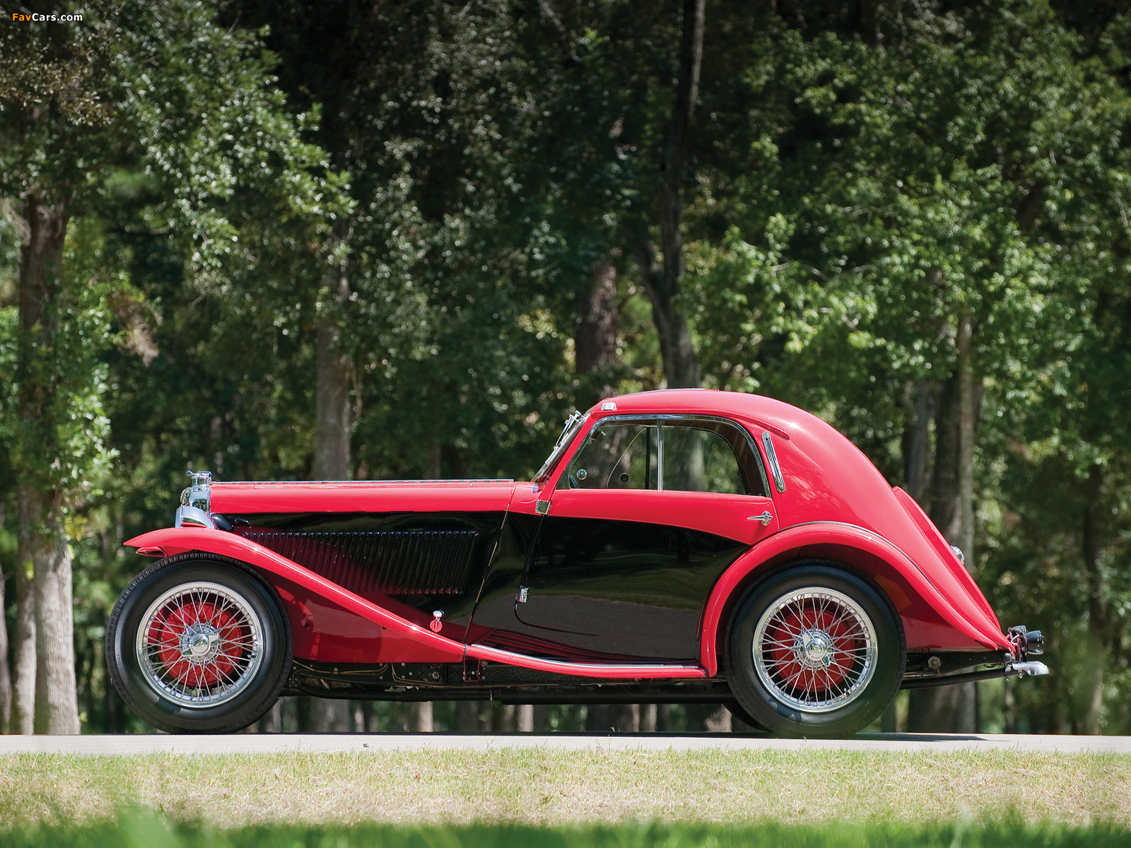 Photos of MG NB Magnette Airline Coupe by Allingham 1935 (1600 x 1200)