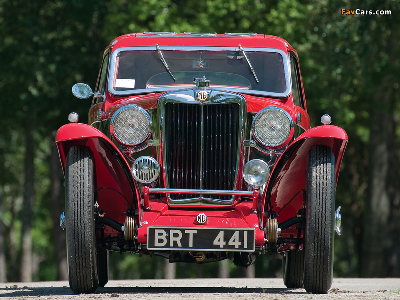 MG NB Magnette Airline Coupe by Allingham 1935 wallpapers (800 x 600)