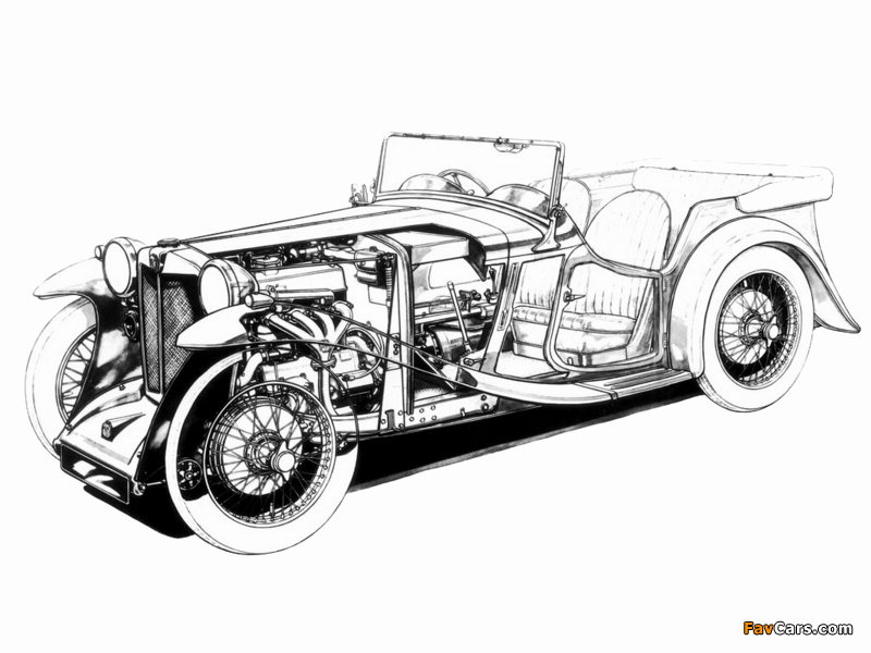 Photos of MG PA Tourer 1934–36 (800 x 600)
