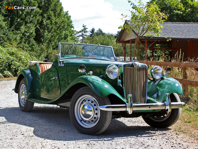 MG TD (MkII) 1951–53 wallpapers (640 x 480)