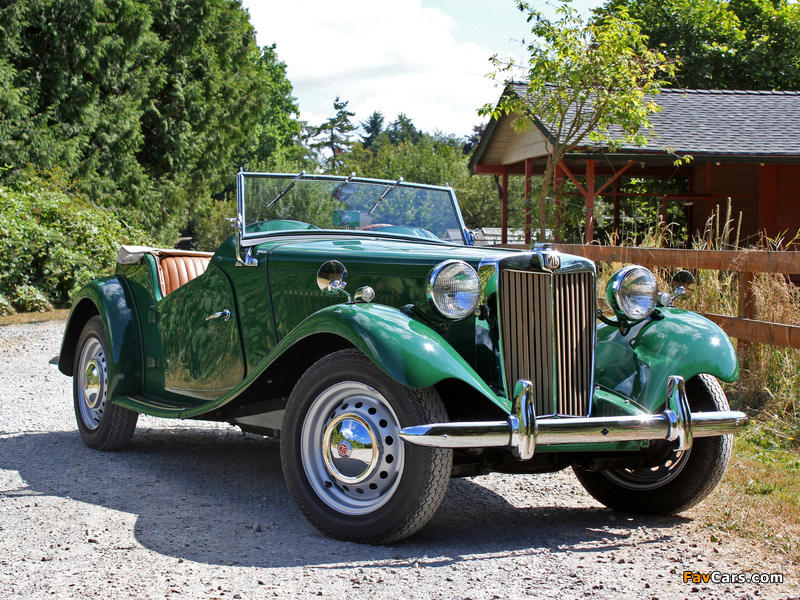MG TD (MkII) 1951–53 wallpapers (800 x 600)