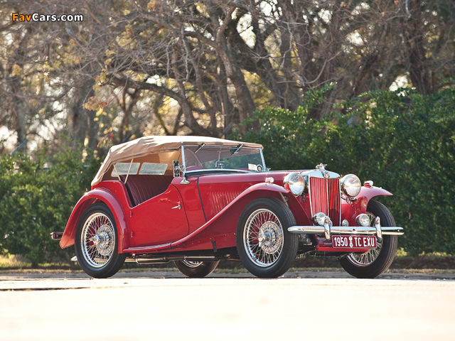 Photos of MG TC Midget 1945–49 (640 x 480)