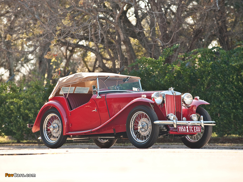 Photos of MG TC Midget 1945–49 (800 x 600)