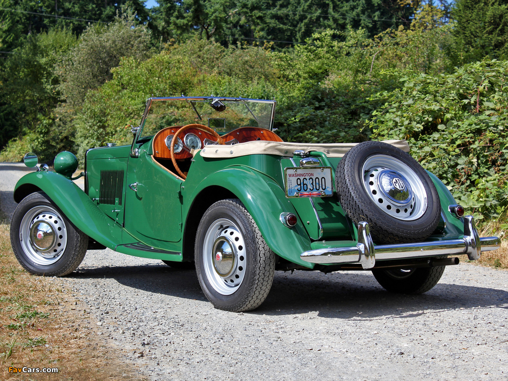 Pictures of MG TD (MkII) 1951–53 (1024 x 768)