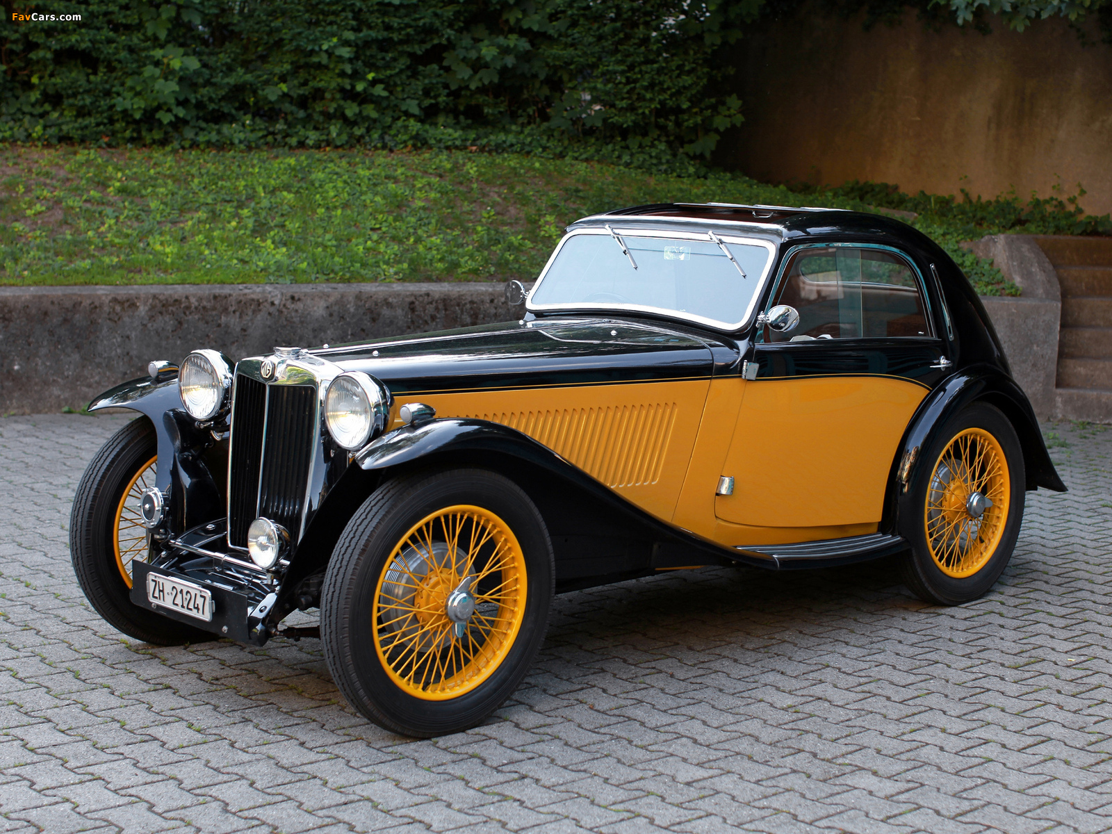 MG TA Airline Coupe by Allingham 1936 wallpapers (1600 x 1200)