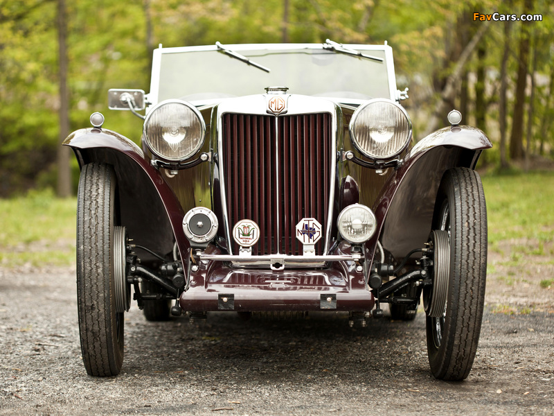 MG TC Midget 1945–49 wallpapers (800 x 600)