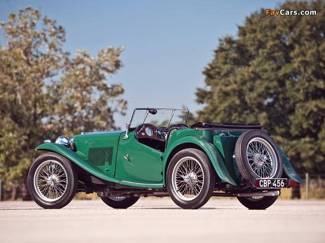 MG TC Midget 1945–49 wallpapers (640 x 480)