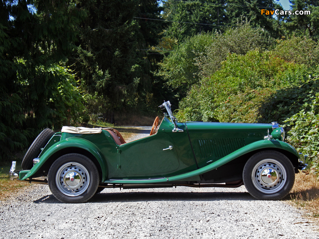 MG TD (MkII) 1951–53 wallpapers (640 x 480)
