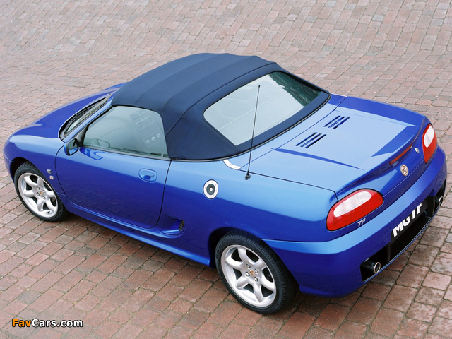 MG TF Cool Blue SE 2003 photos (640 x 480)