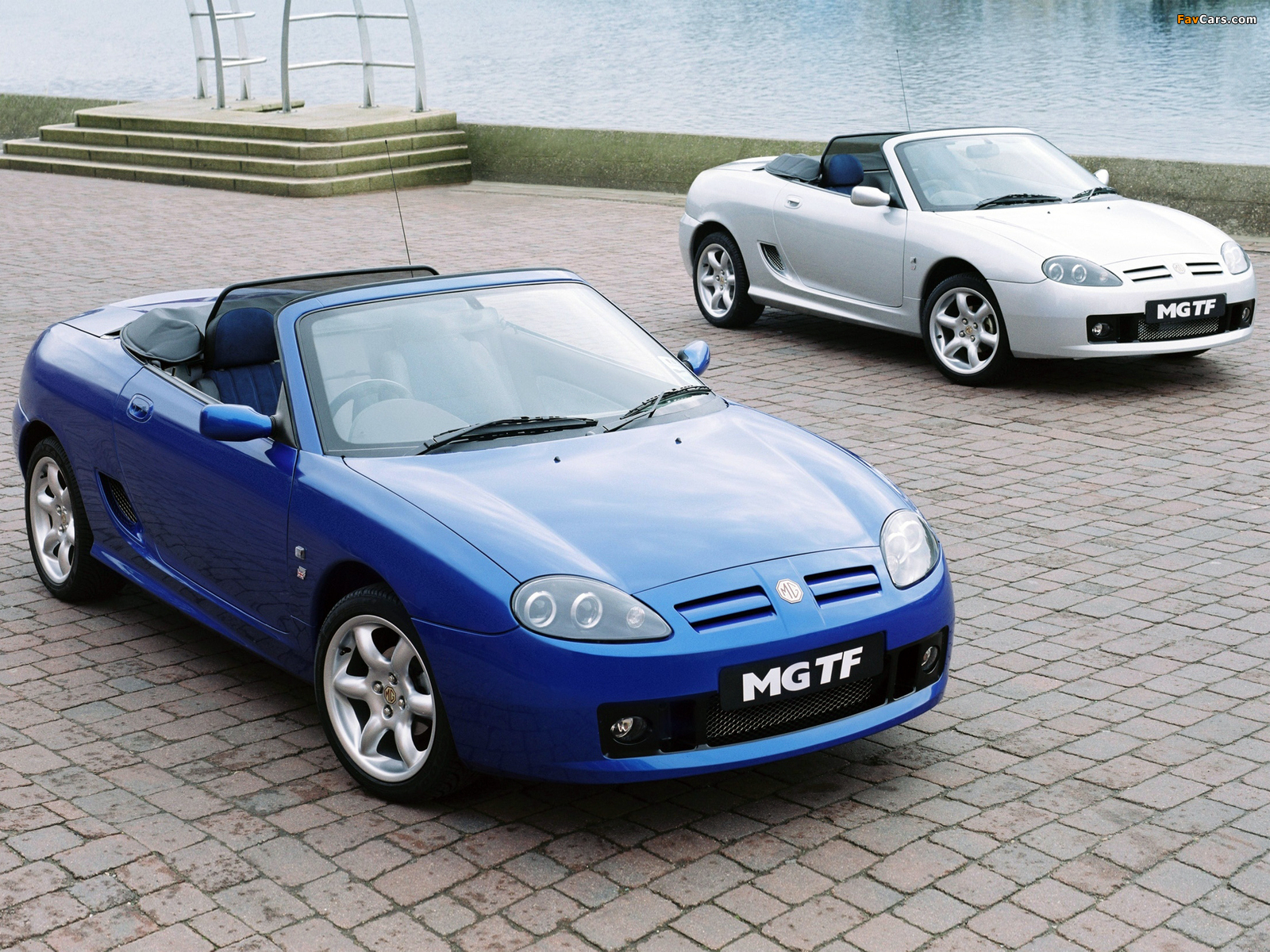 MG TF Cool Blue SE 2003 wallpapers (1600 x 1200)